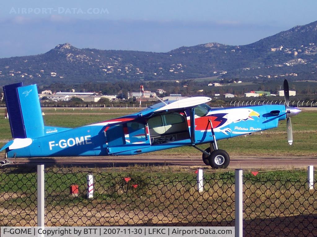 F-GOME, 1964 Pilatus PC-6/B2-H2 Turbo Porter C/N 543, Waiting fallers
