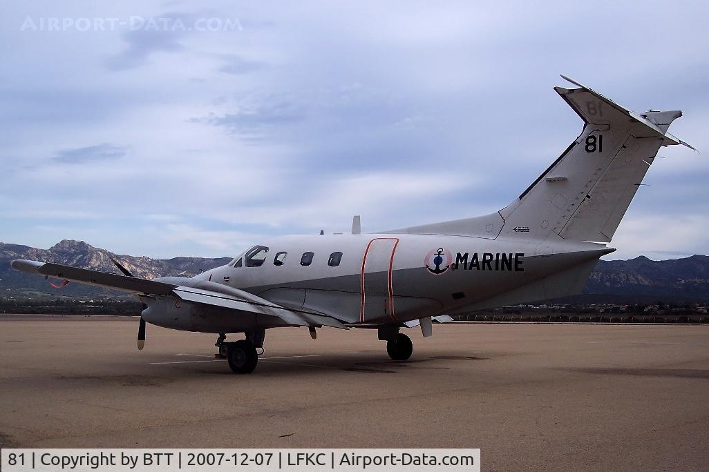 81, Embraer EMB-121AN Xingu C/N 121081, Parked