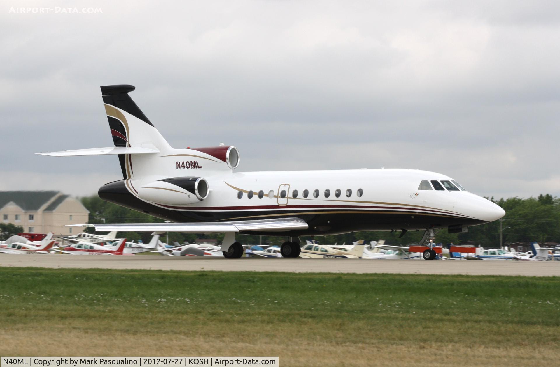 N40ML, Dassault Falcon 900EX C/N 46, Falcon 900EX