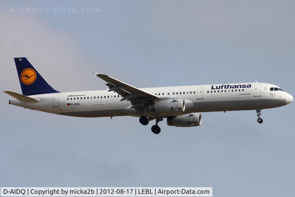 D-AIDQ, 2012 Airbus A321-231 C/N 5028, Landing