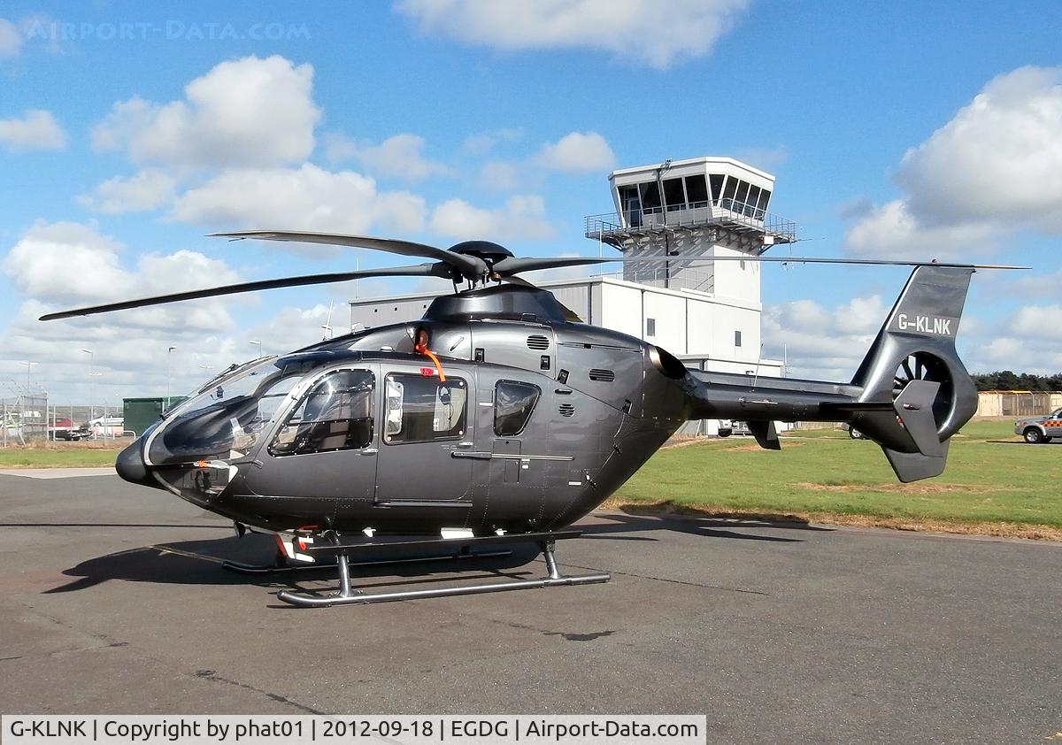 G-KLNK, 2007 Eurocopter EC-135P-2+ C/N 0550, @ EGHQ