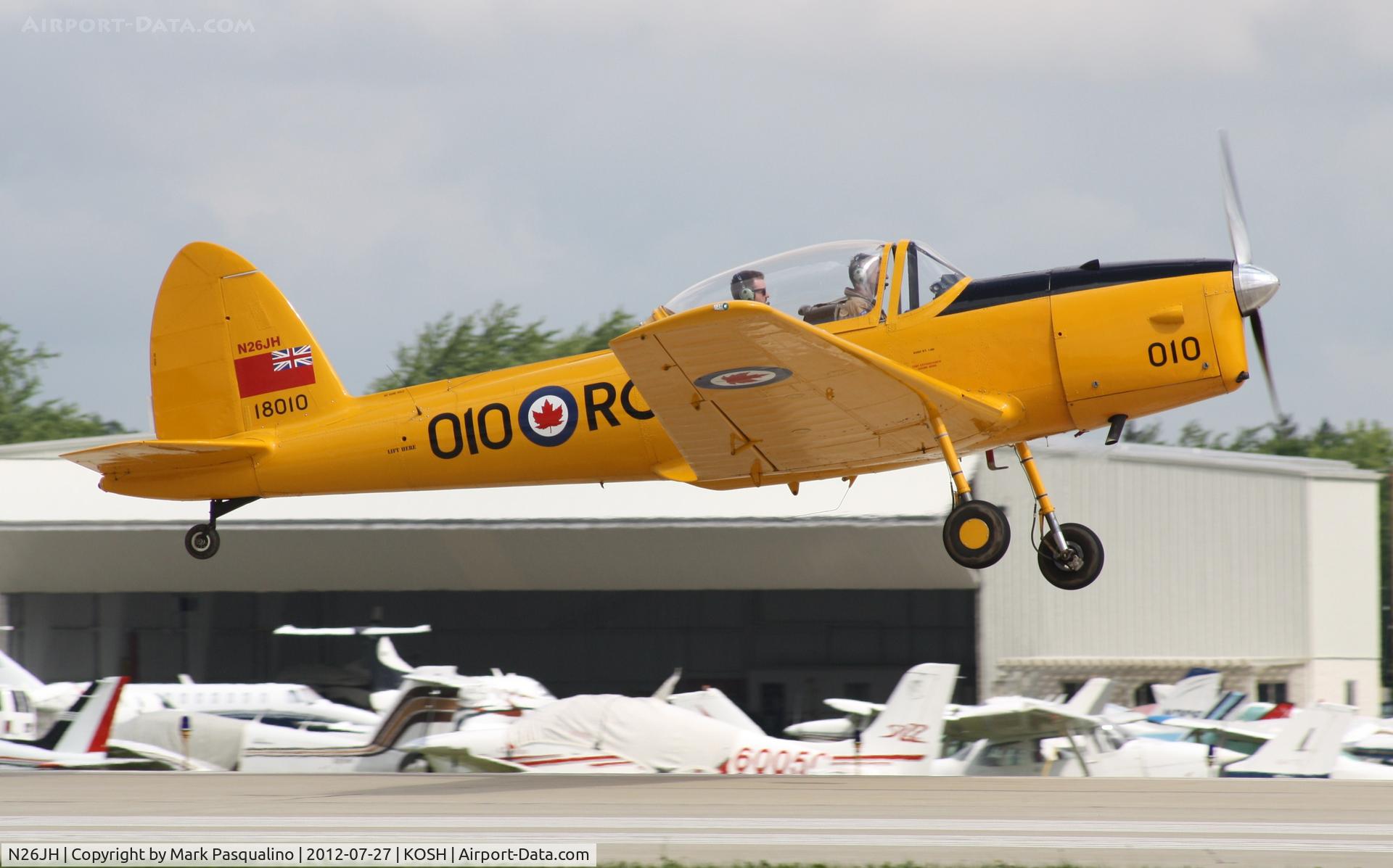 N26JH, 1953 De Havilland DHC-1 Chipmunk 22 C/N C1/0887, DHC-1