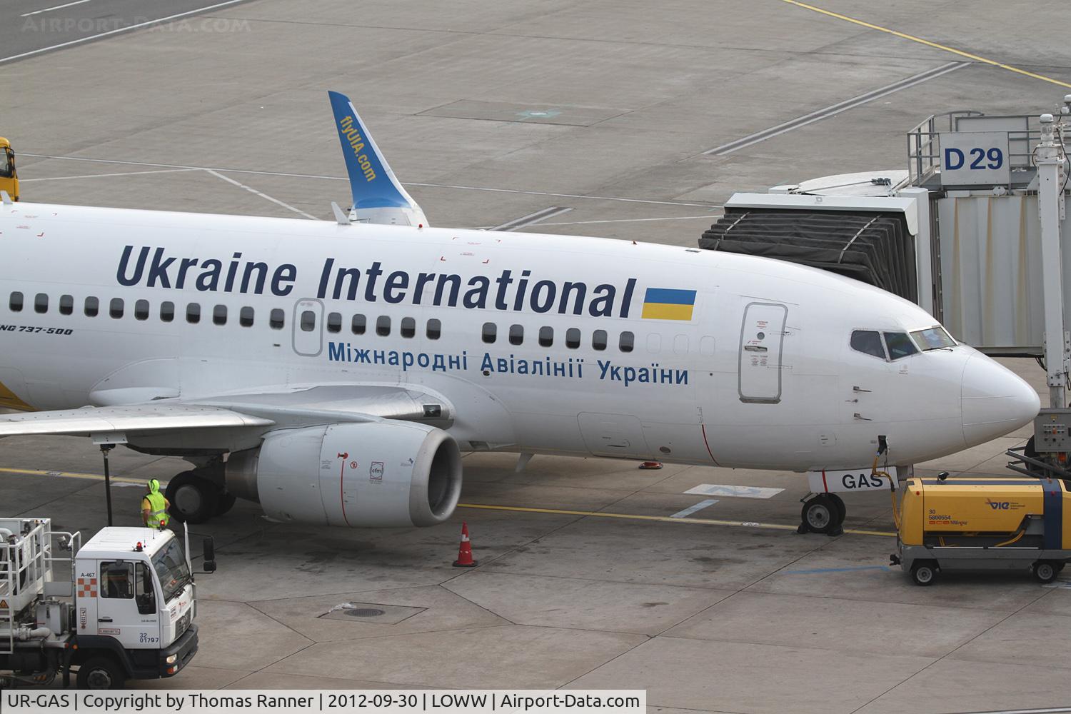 UR-GAS, 1993 Boeing 737-528 C/N 25236, Ukraine International Boeing 737
