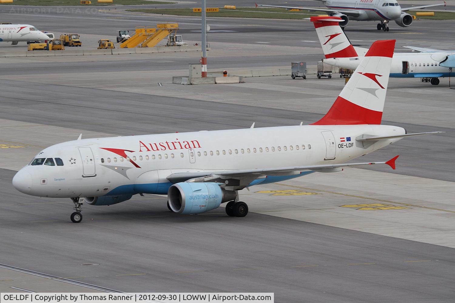 OE-LDF, 2005 Airbus A319-112 C/N 2547, Austrian Airlines Airbus A319