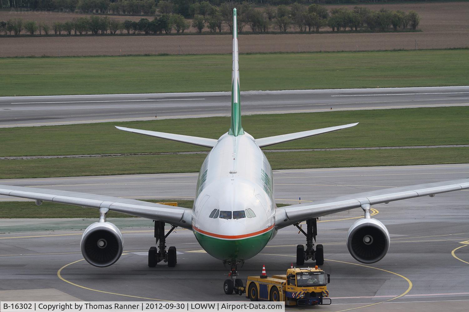 B-16302, 2003 Airbus A330-203 C/N 535, Eva Air Airbus A330