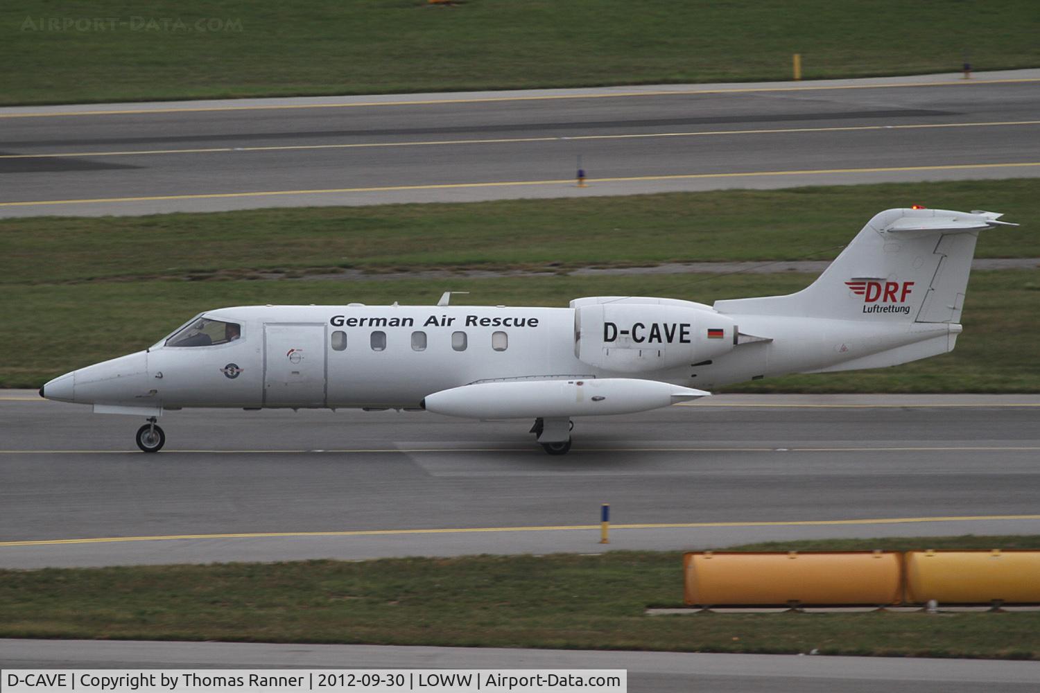 D-CAVE, 1982 Gates Learjet 35A C/N 35A-423, DRF Luftrettung Learjet 35A