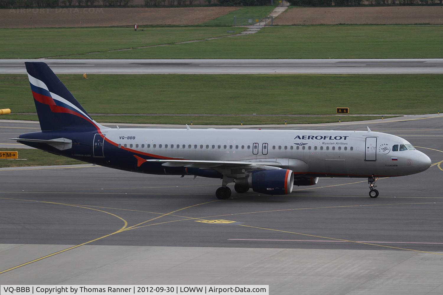 VQ-BBB, 2009 Airbus A320-214 C/N 3823, Aeroflot Airbus A320