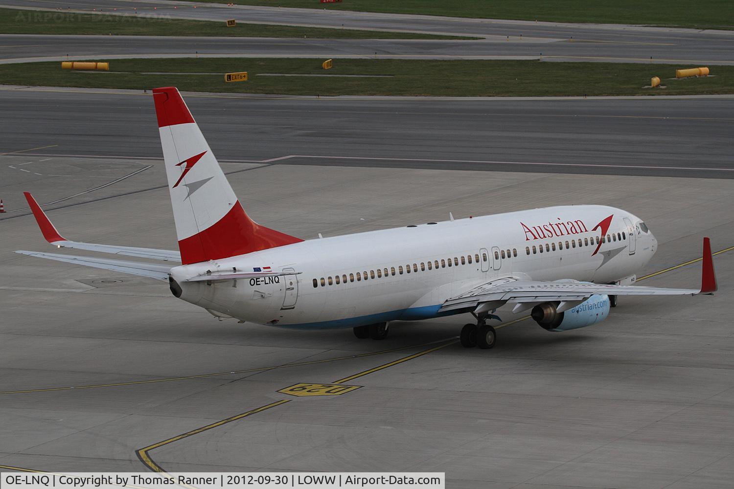 OE-LNQ, 2003 Boeing 737-8Z9 C/N 30421, Austrian Airlines Boeing 737