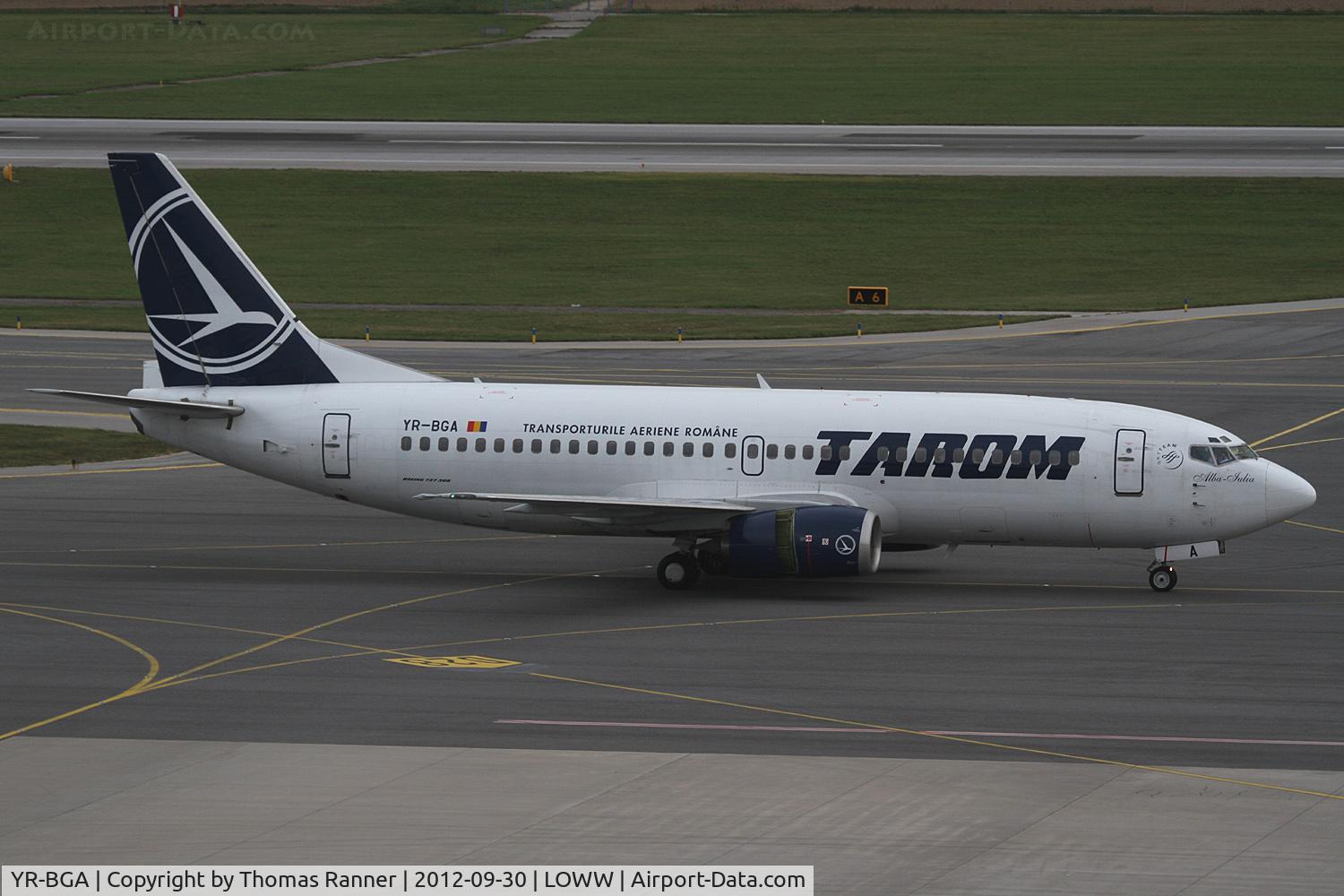 YR-BGA, 1993 Boeing 737-38J C/N 27179, Tarom Boeing 737