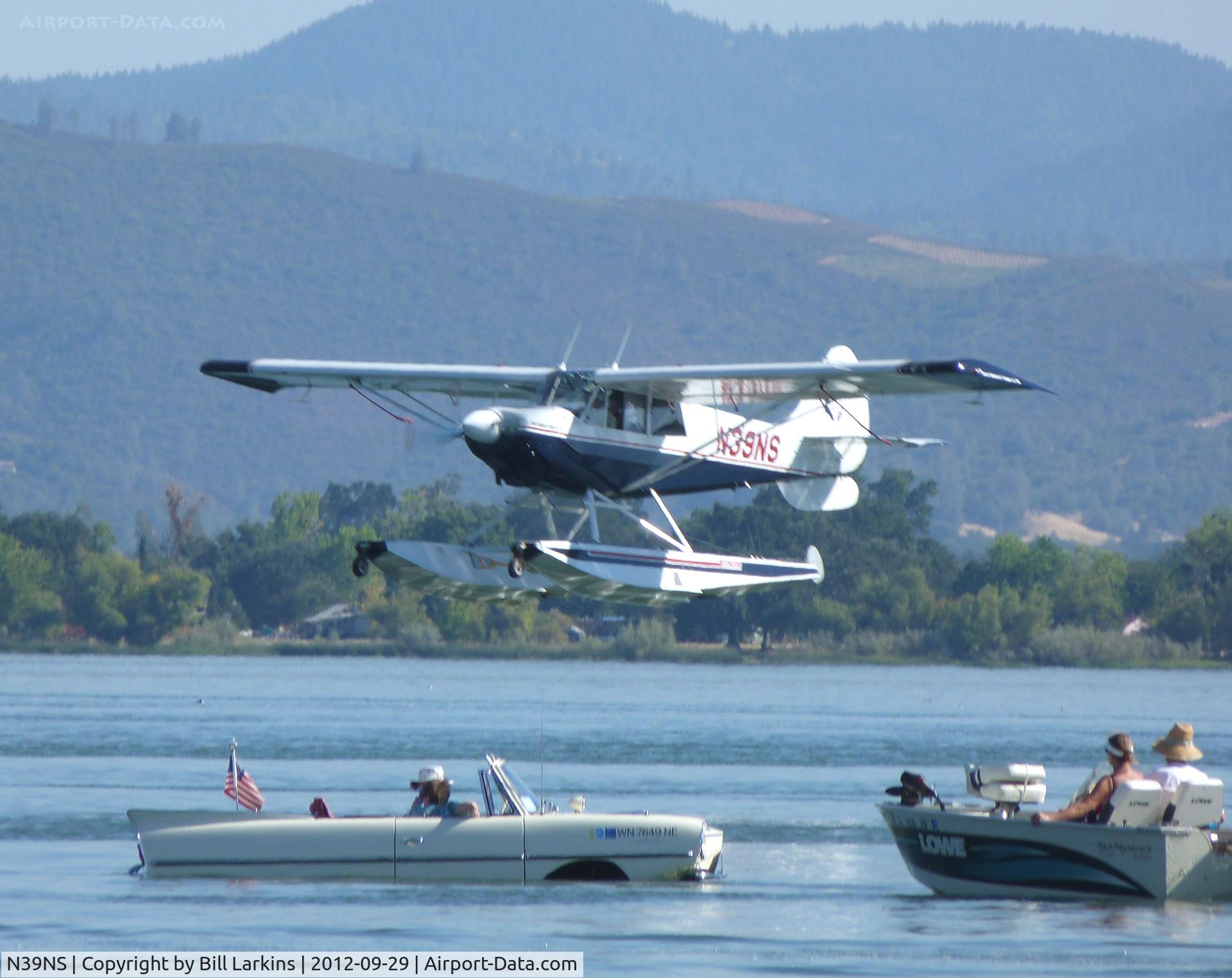 N39NS, 1998 Aviat A-1B Husky C/N 2003, Annual Splash In at Clear Lake, CA.