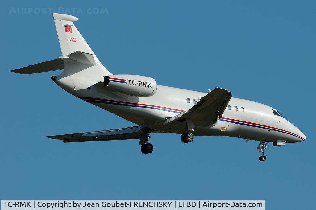 TC-RMK, 2001 Dassault Falcon 2000 C/N 157, Setair landing 23