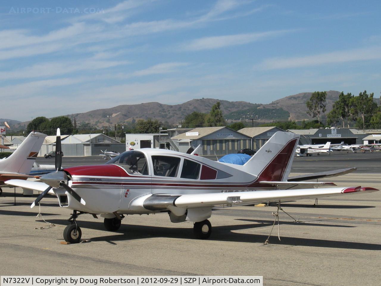 N7322V, 1968 Bellanca 17-30 C/N 30177, 1968 Bellanca 17-30 SUPER VIKING, Continental IO-520 300/285 Hp