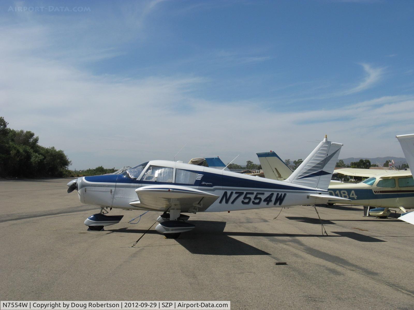 N7554W, 1963 Piper PA-28-180 Cherokee C/N 28-1493, 1963 Piper PA-28-180 CHEROKEE, Lycoming O&VO-360 180 Hp