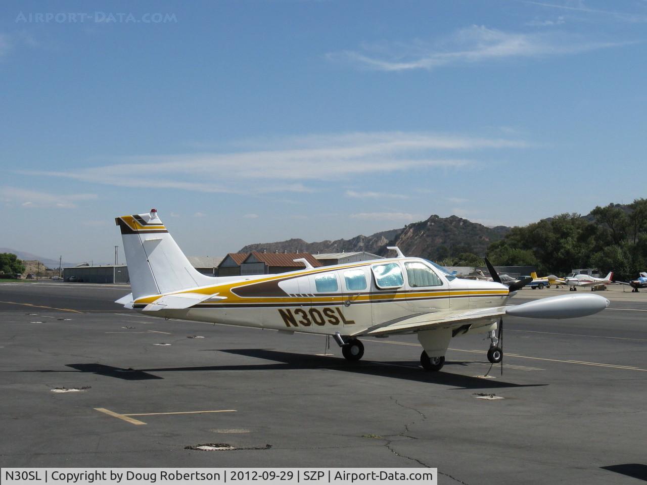 N30SL, 1972 Beech A36 Bonanza 36 C/N E-338, 1972 Beech A36 BONANZA, Continental IO-520 285 Hp