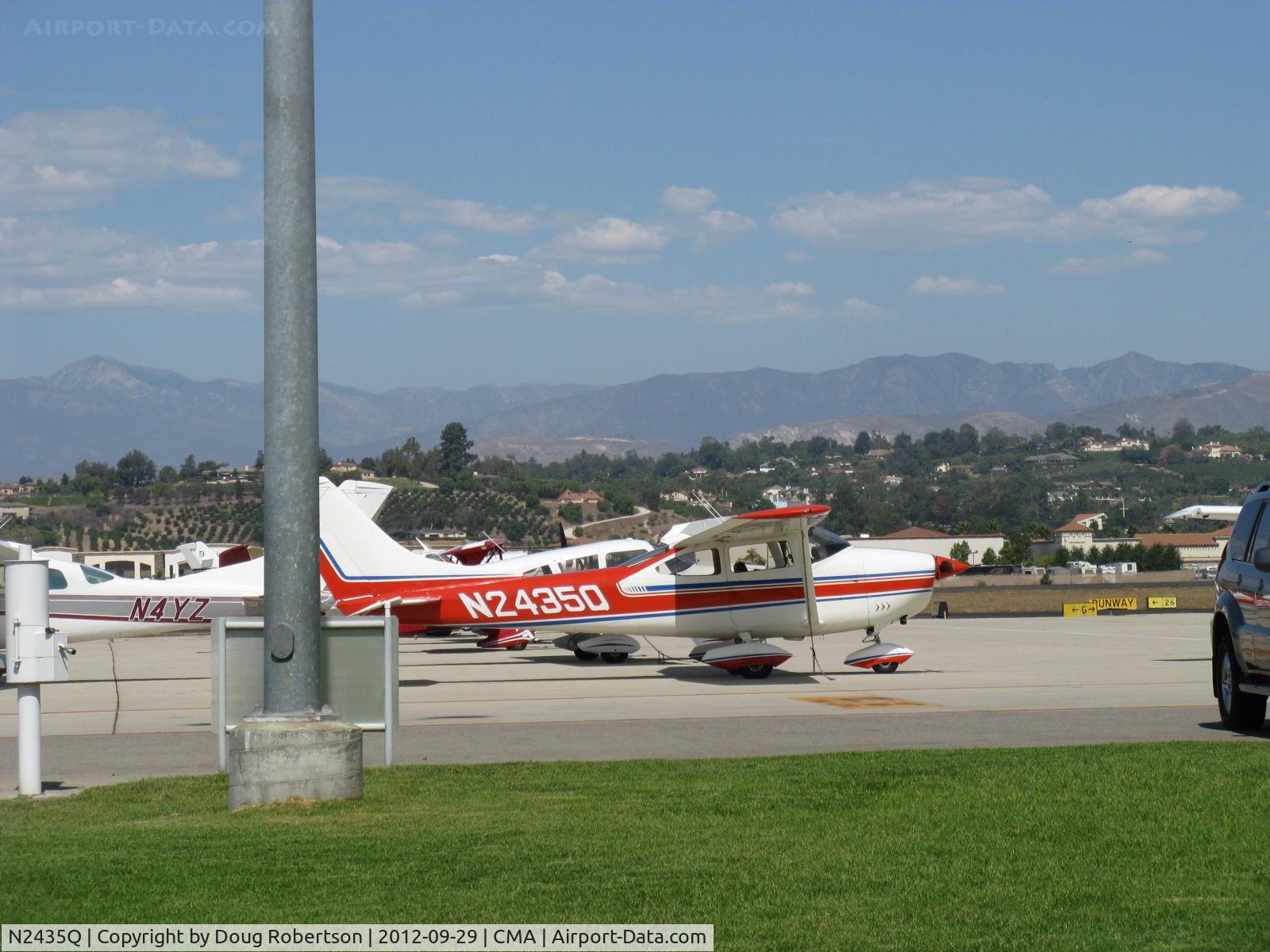 N2435Q, 1966 Cessna 182K Skylane C/N 18257635, 1966 Cessna 182K, Continental O-470-S 230 Hp, shot from best available angle