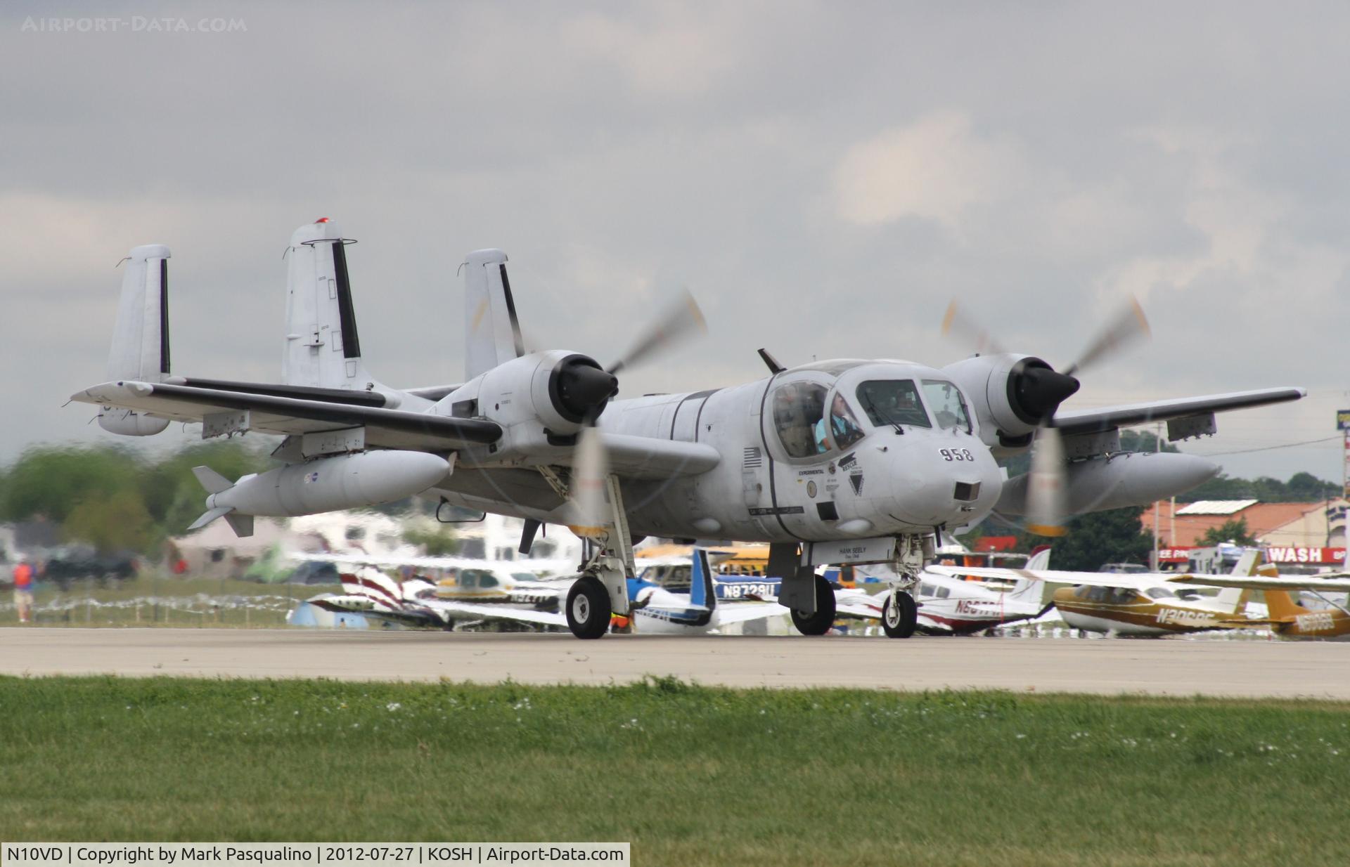 N10VD, 1968 Grumman OV-1D Mohawk C/N 162C, Grumman OV-1