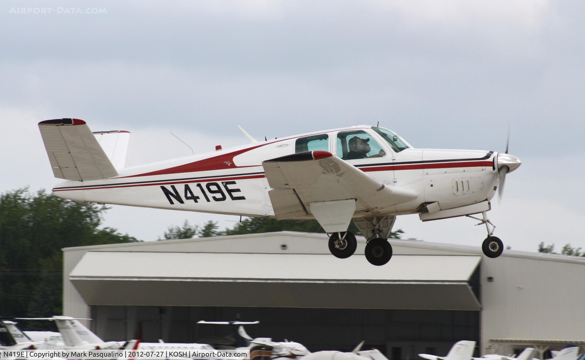 N419E, 1948 Beech 35 Bonanza C/N D-1425, Beech 35