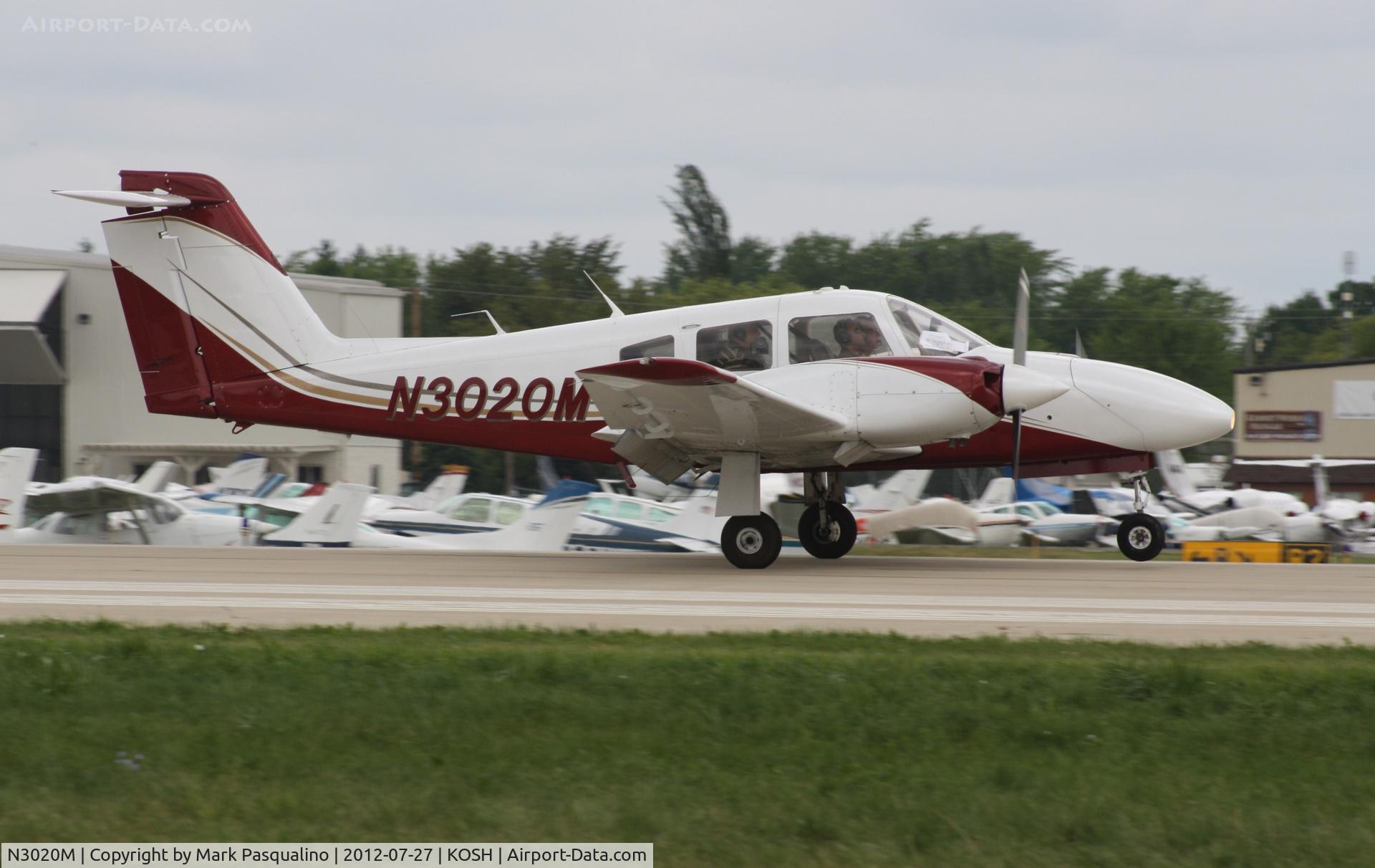 N3020M, 1979 Piper PA-44-180 Seminole C/N 44-7995220, Piper PA-44-180