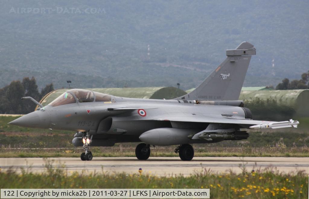 122, Dassault Rafale C C/N 090, Taxiing