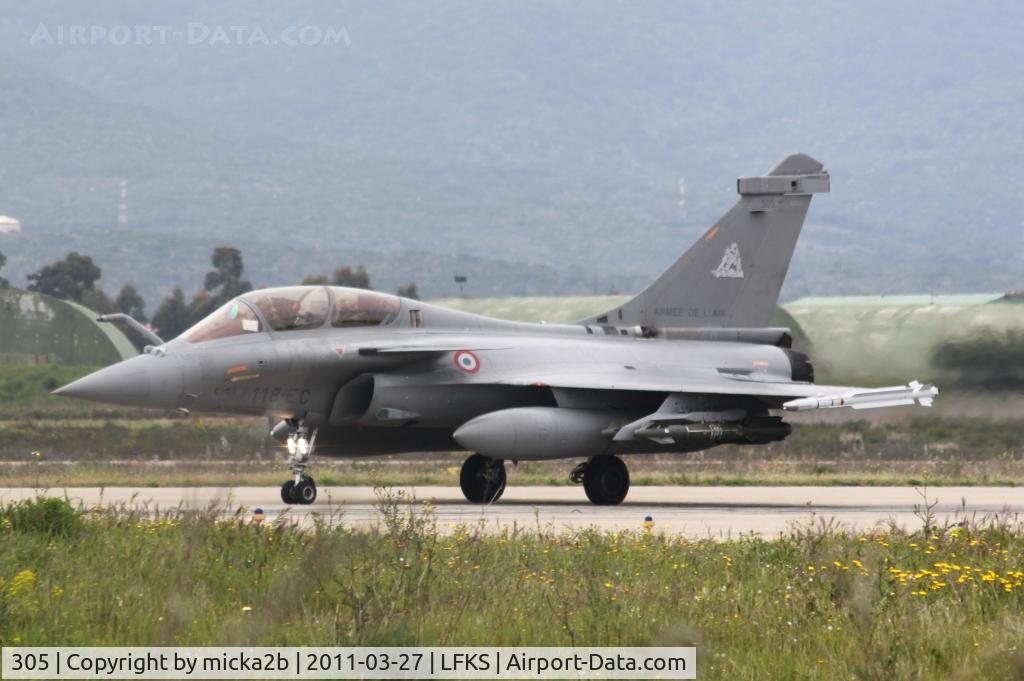 305, Dassault Rafale B C/N 305, Taxiing