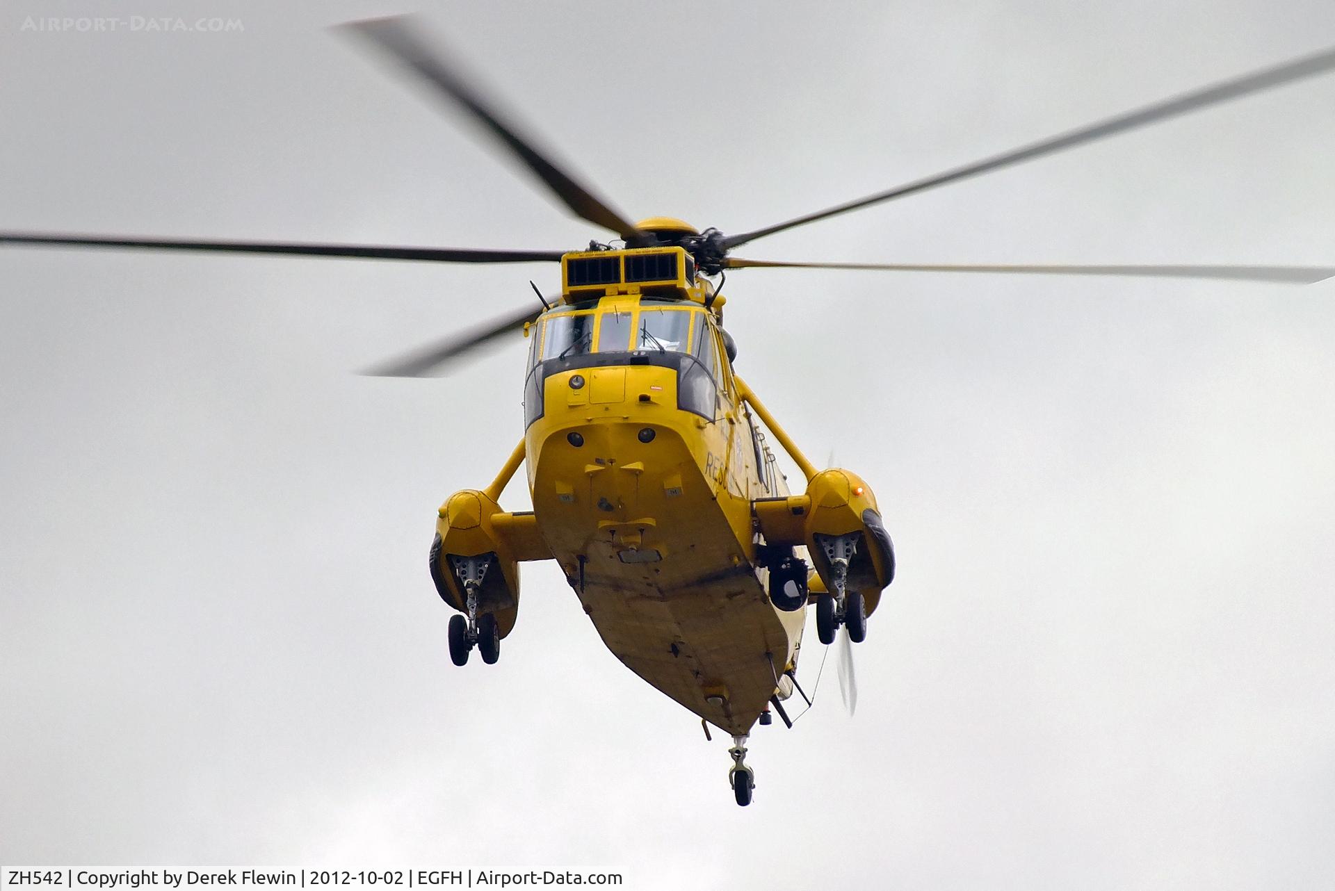 ZH542, Westland Sea King HAR.3A C/N WA1008, Overhead EGFH.