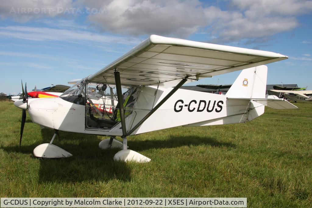 G-CDUS, 2006 Skyranger 912S(1) C/N BMAA/HB/490, Skyranger 912S(1), Great North Fly-In, Eshott Airfield UK, September 2012.