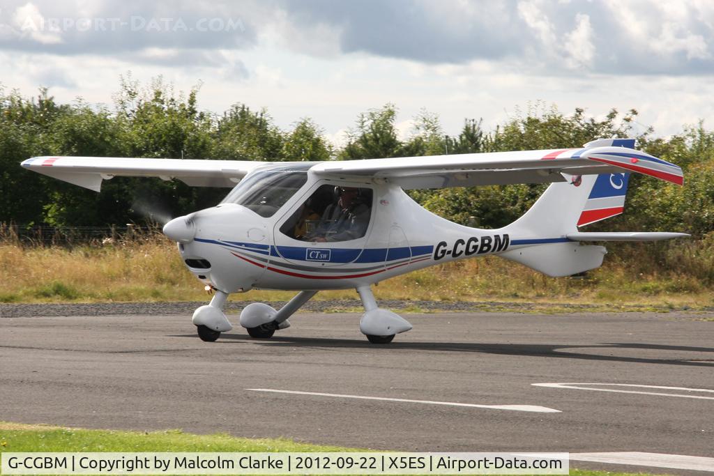 G-CGBM, 2009 Flight Design CTSW C/N 8484, Flight Design CTSW, Great North Fly-In, Eshott Airfield UK, September 2012.