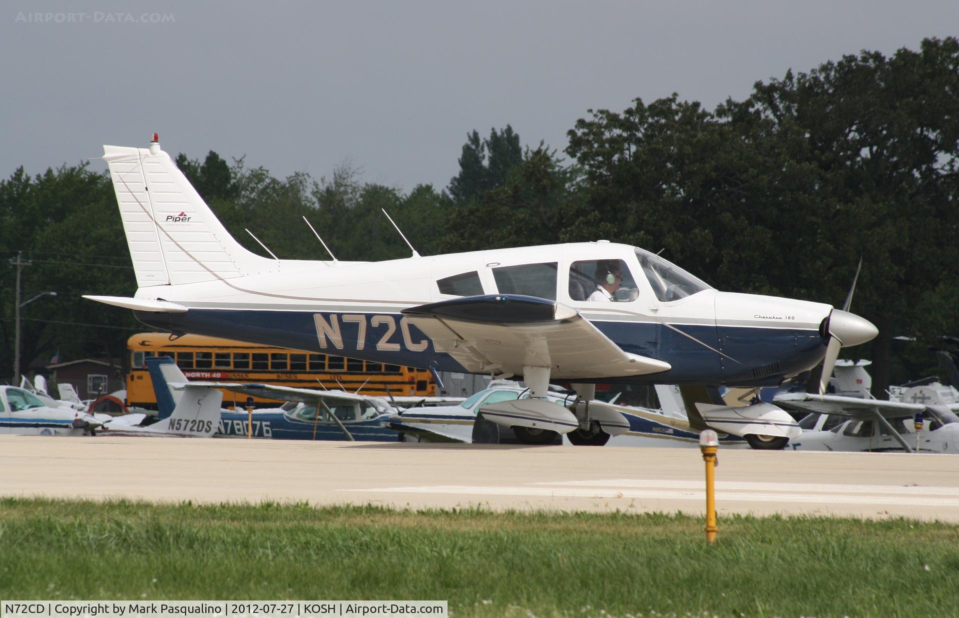 N72CD, 1971 Piper PA-28-180 C/N 28-7205013, Piper PA-28-180
