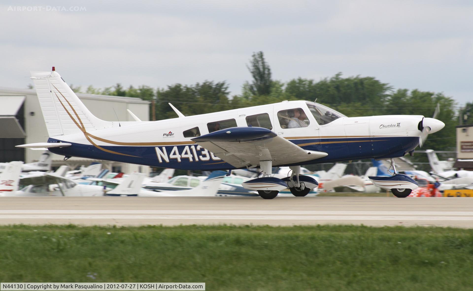 N44130, 1974 Piper PA-32-260 Cherokee Six C/N 32-7400047, Piper PA-32-260