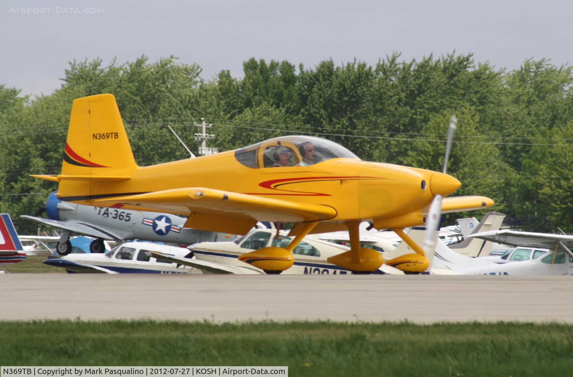 N369TB, 2003 Vans RV-7A C/N 70181, Vans RV-7A