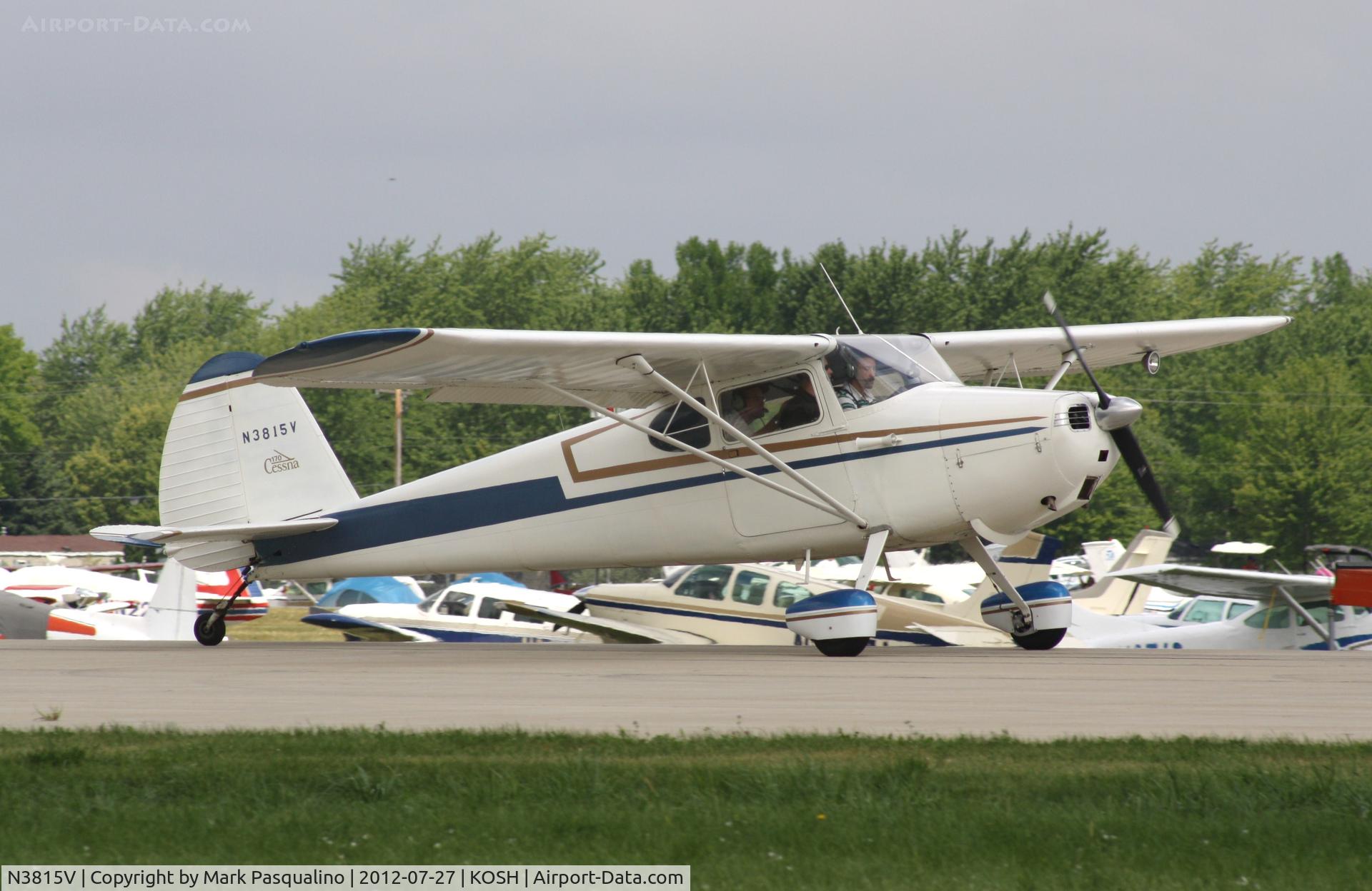 N3815V, 1948 Cessna 170 C/N 18673, Cessna 170