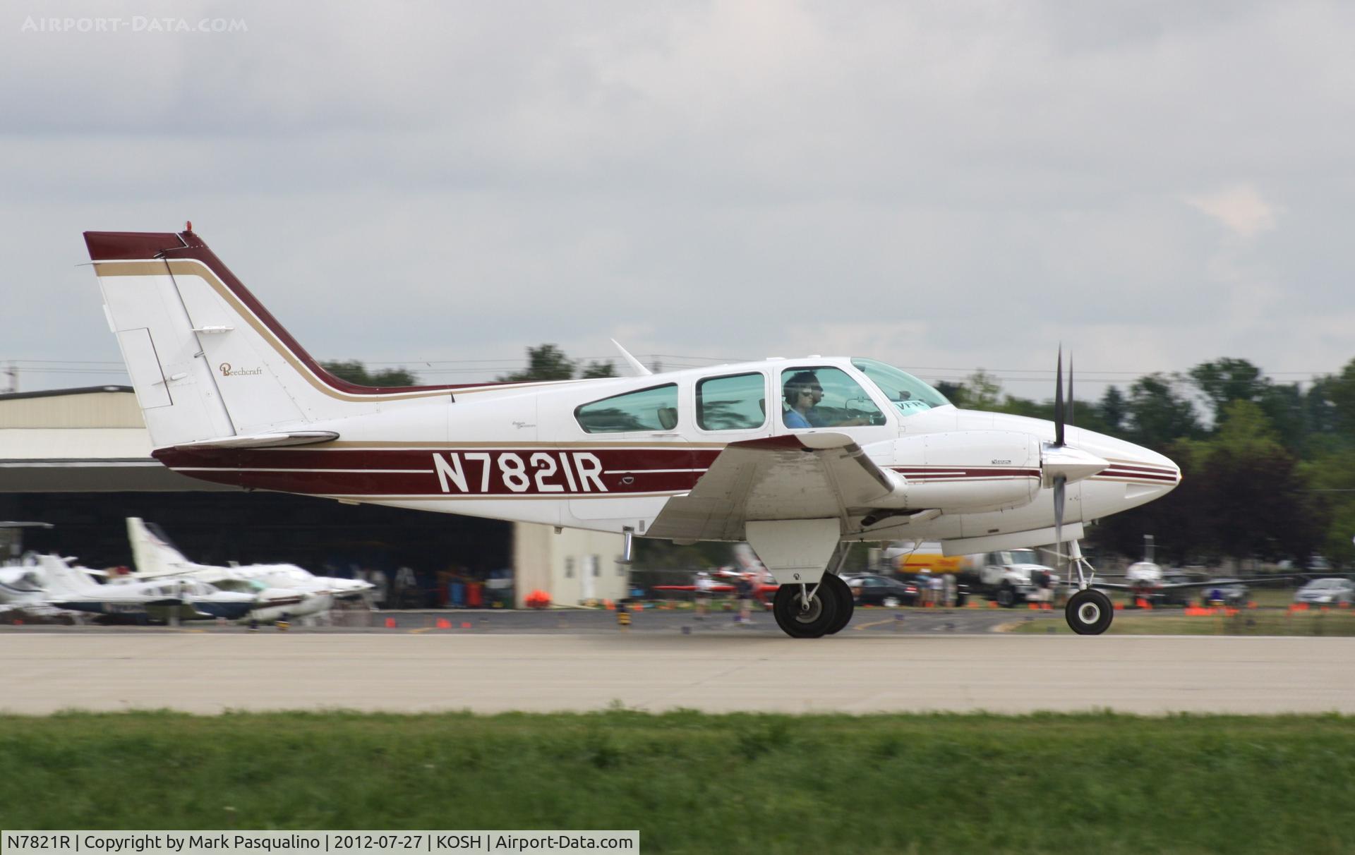 N7821R, 1968 Beech 95-B55 (T42A) Baron C/N TC-1196, Beech B55