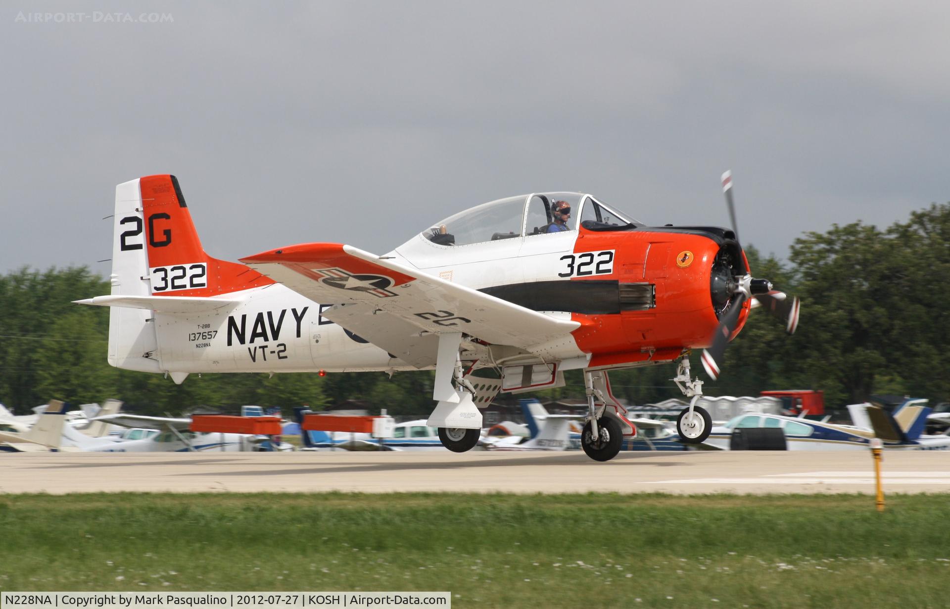 N228NA, North American T-28B Trojan C/N 200-20 (137657), North American T-28B