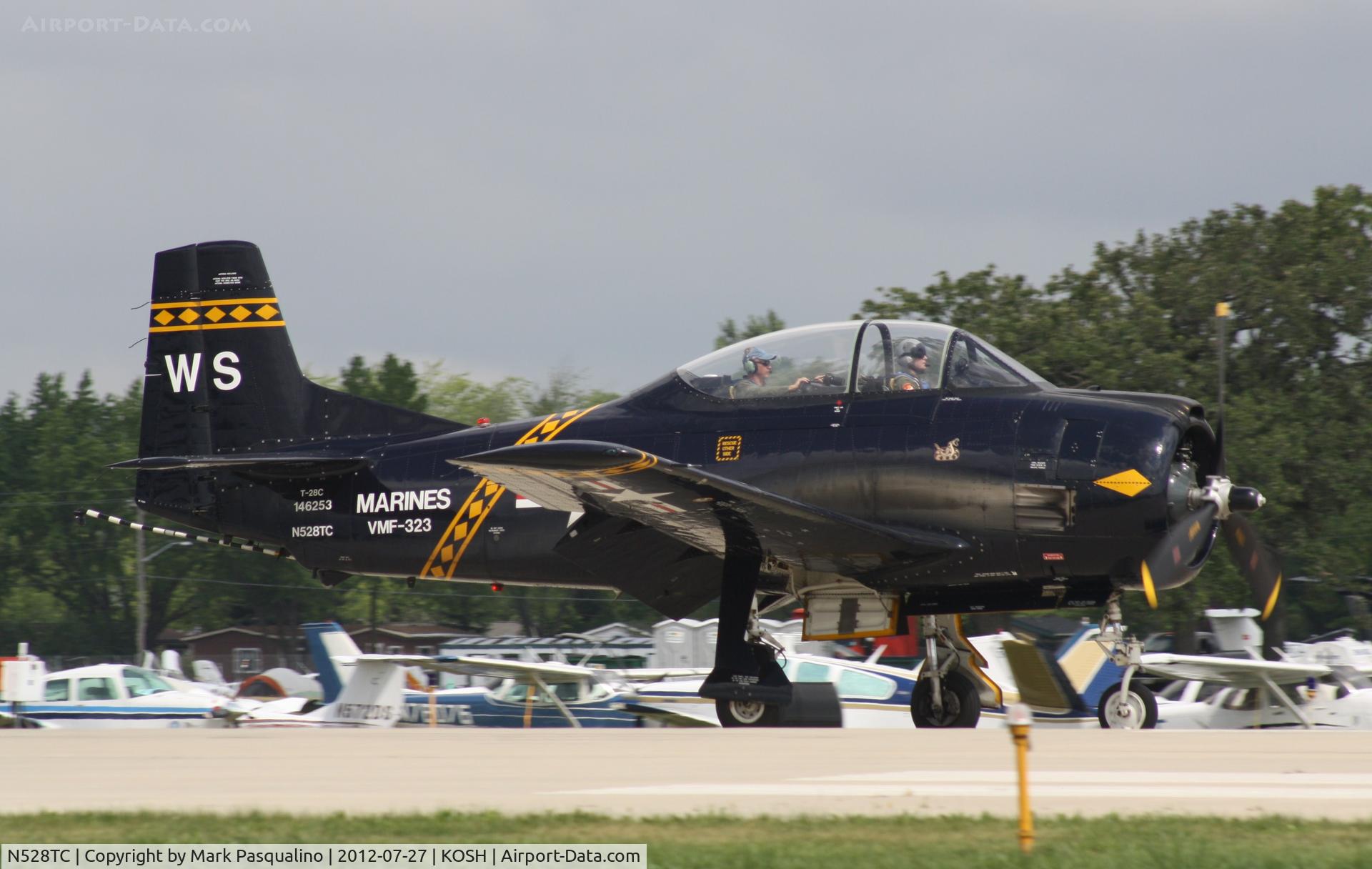 N528TC, 1957 North American T-28C Trojan C/N 252-16, North American T-28C