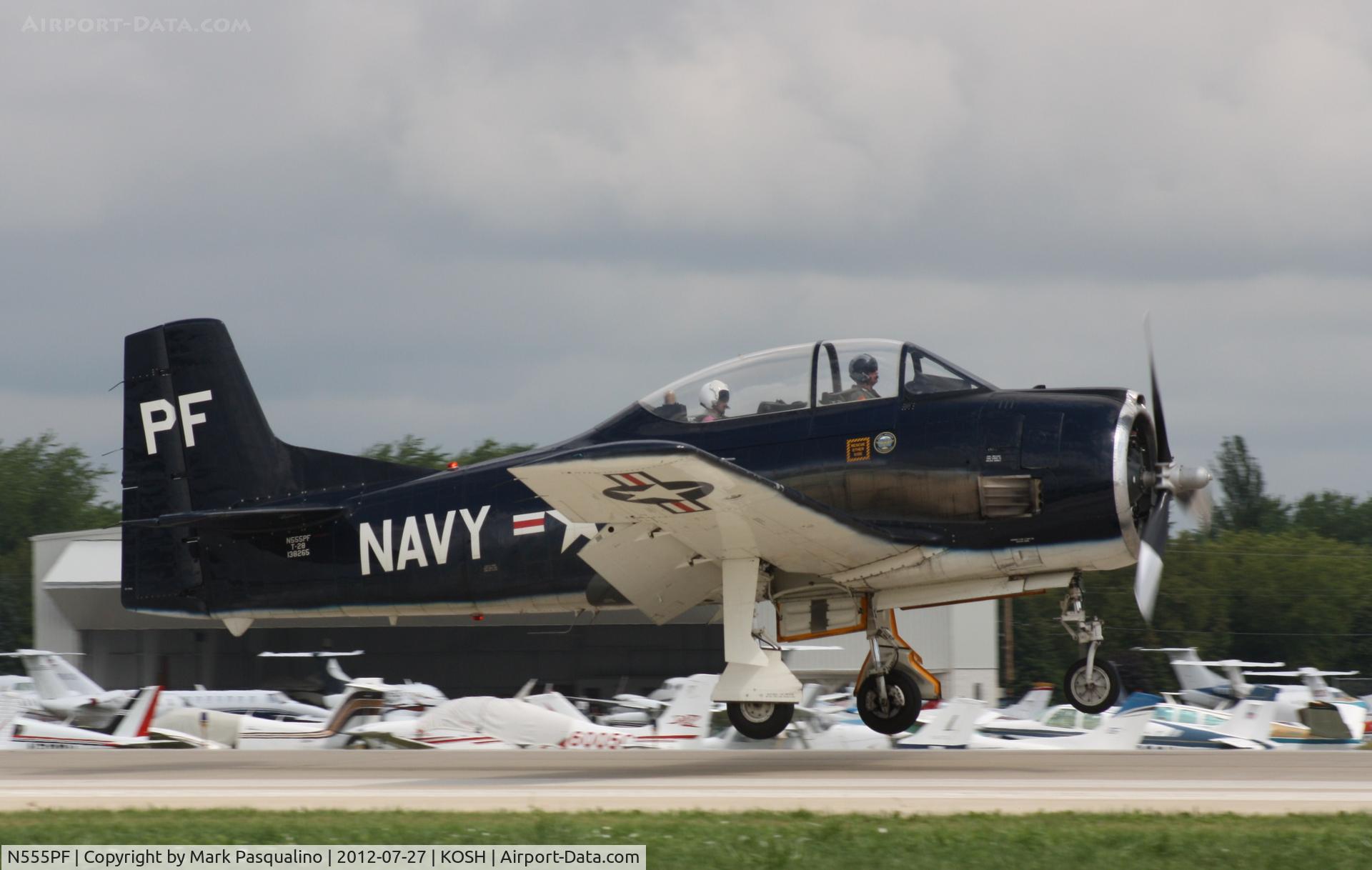 N555PF, 1954 North American T-28B Trojan C/N 200-336 (138265), North American T-28B