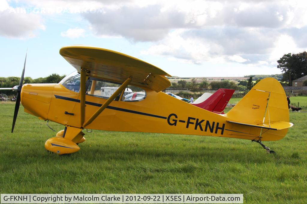 G-FKNH, 1948 Piper PA-15 Vagabond Vagabond C/N 15-291, Piper PA-15 Vagabond, Great North Fly-In, Eshott Airfield UK, September 2012.