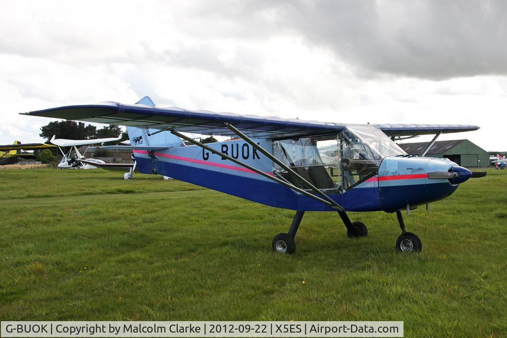 G-BUOK, 1993 Rans S-6-116 Coyote II C/N PFA 204A-12317, Rans S6-116, Great North Fly-In, Eshott Airfield UK, September 2012.