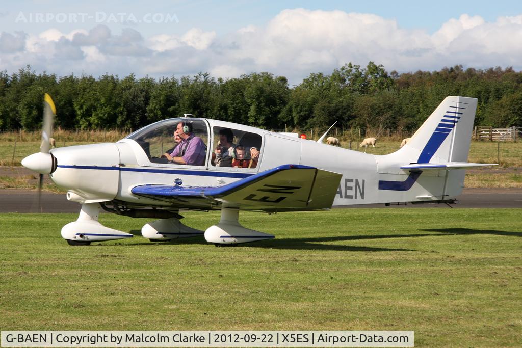 G-BAEN, 1972 Robin DR-400-180 Regent Regent C/N 736, Robin DR-400-180, Great North Fly-In, Eshott Airfield UK, September 2012.