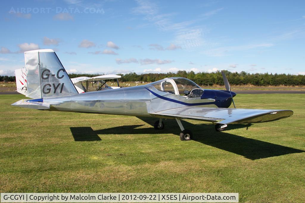 G-CGYI, 2011 Vans RV-12 C/N LAA 363-14994, Vans RV-12, Great North Fly-In, Eshott Airfield UK, September 2012.