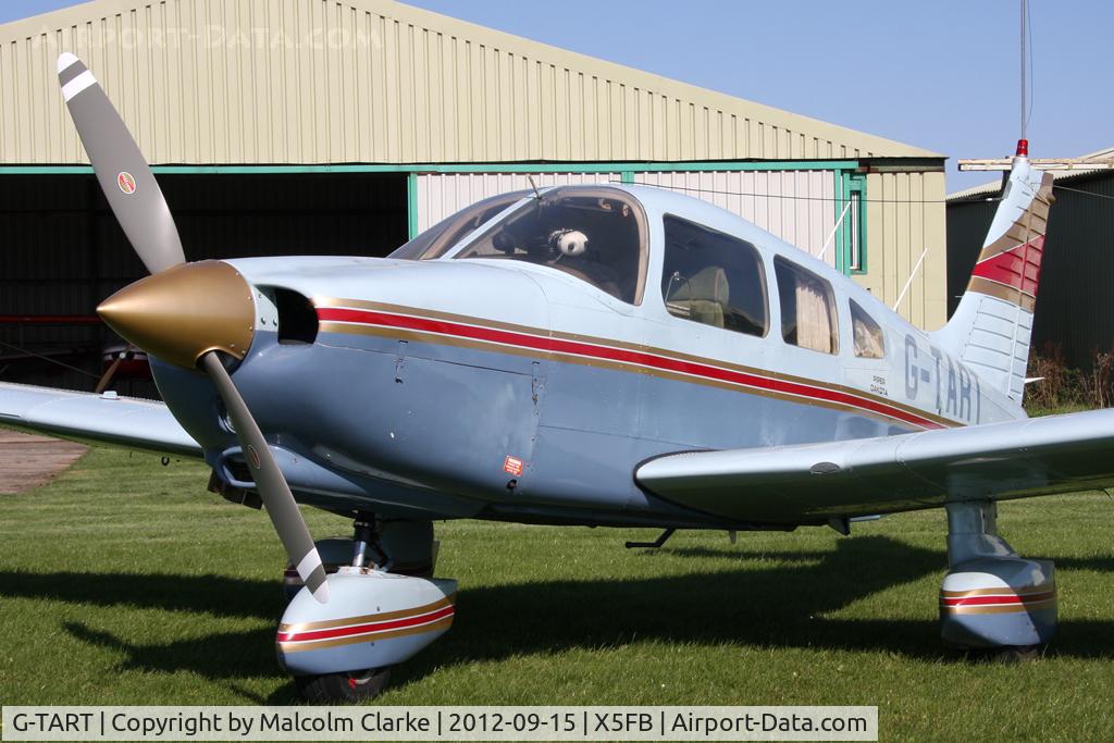 G-TART, 1979 Piper PA-28-236 Dakota C/N 28-7911261, Piper PA-28-236 Dakota, Fishburn Airfield UK, September 2012.