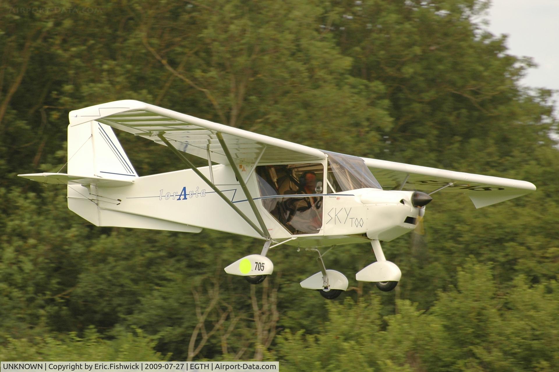 UNKNOWN, Ultralights various C/N Unknown, No.705 - Loravia Sky Too - Tour de France ULM 2009 - Anniversaire Louis Bleriot