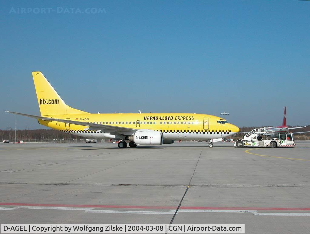 D-AGEL, 1997 Boeing 737-75B C/N 28110, x