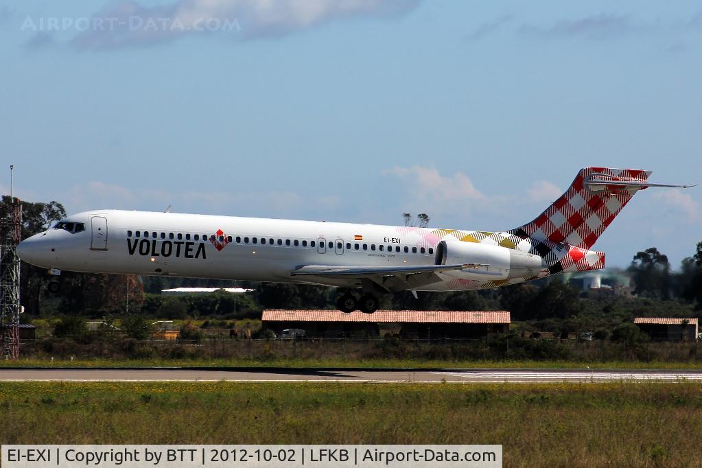 EI-EXI, 2003 Boeing 717-2BL C/N 55174, Landing in 34 from Bordeaux