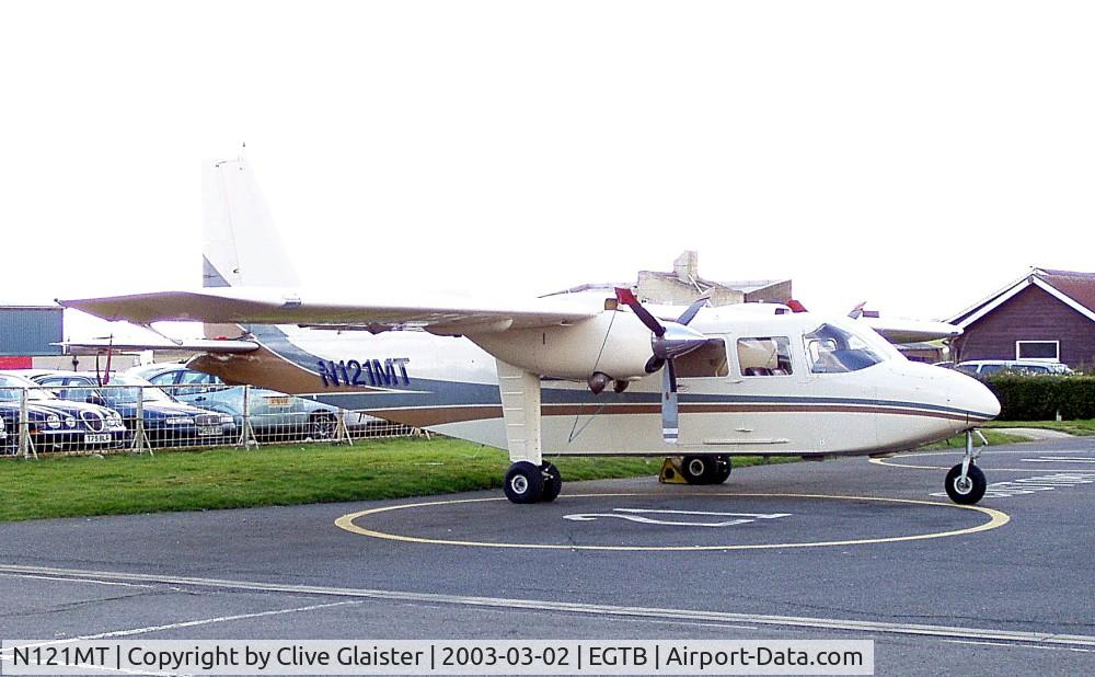 N121MT, 1979 Britten-Norman BN-2T Turbine Islander C/N 880, Ex: G-BFNX > N413JA > YV-2173P > N73413 > N5079R > 88-0916 US Army > N200LQ > N121MT > P2-SBB - Originally owned to, Britten-Norman (Bembridge) Ltd in March 1978 as G-BFNX and currently with, Sunbird Aviation	since June 2011 as P2-SBB.