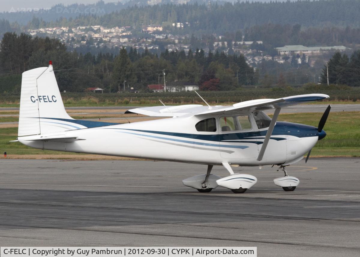 C-FELC, 1956 Cessna 182 Skylane C/N 33748, Taxi