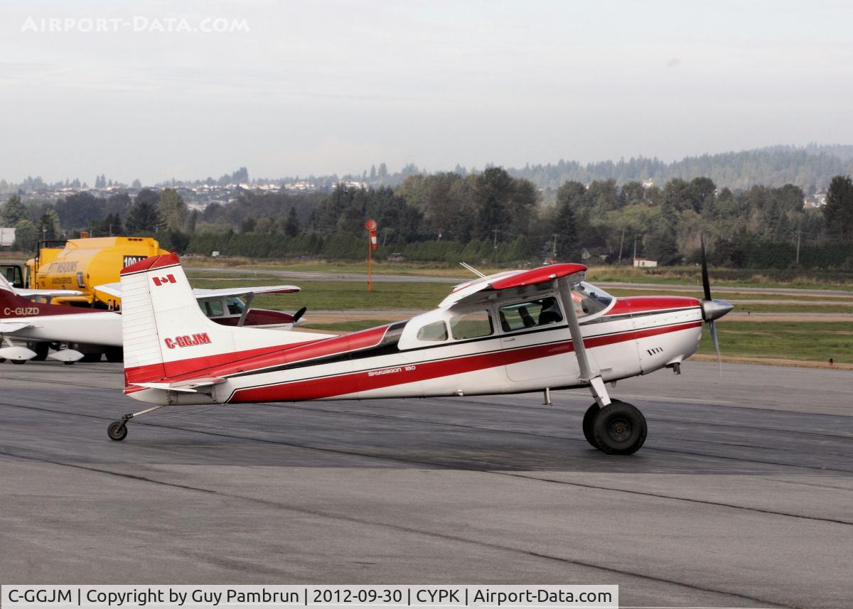 C-GGJM, 1975 Cessna 180J C/N 18052608, Taxi