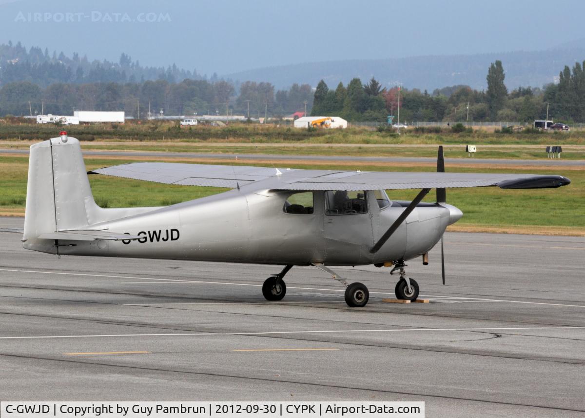 C-GWJD, 1961 Cessna 150A C/N 15059103, Parked