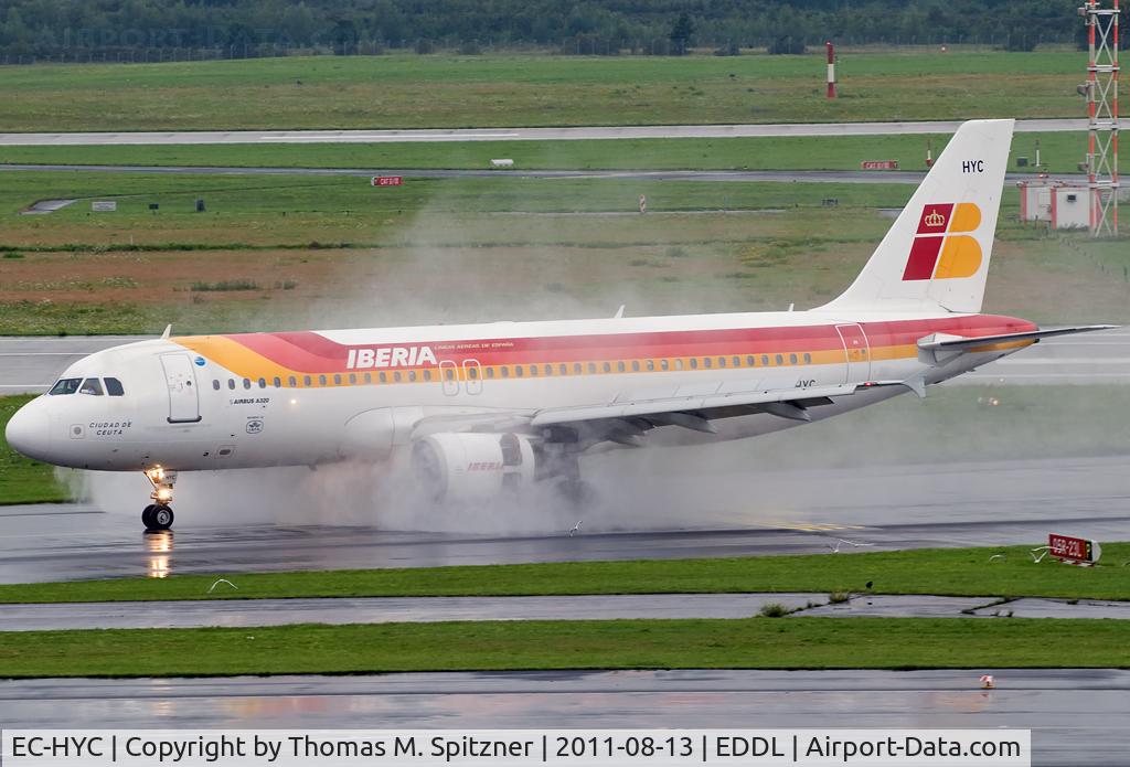 EC-HYC, 2000 Airbus A320-214 C/N 1262, Iberia EC-HYC