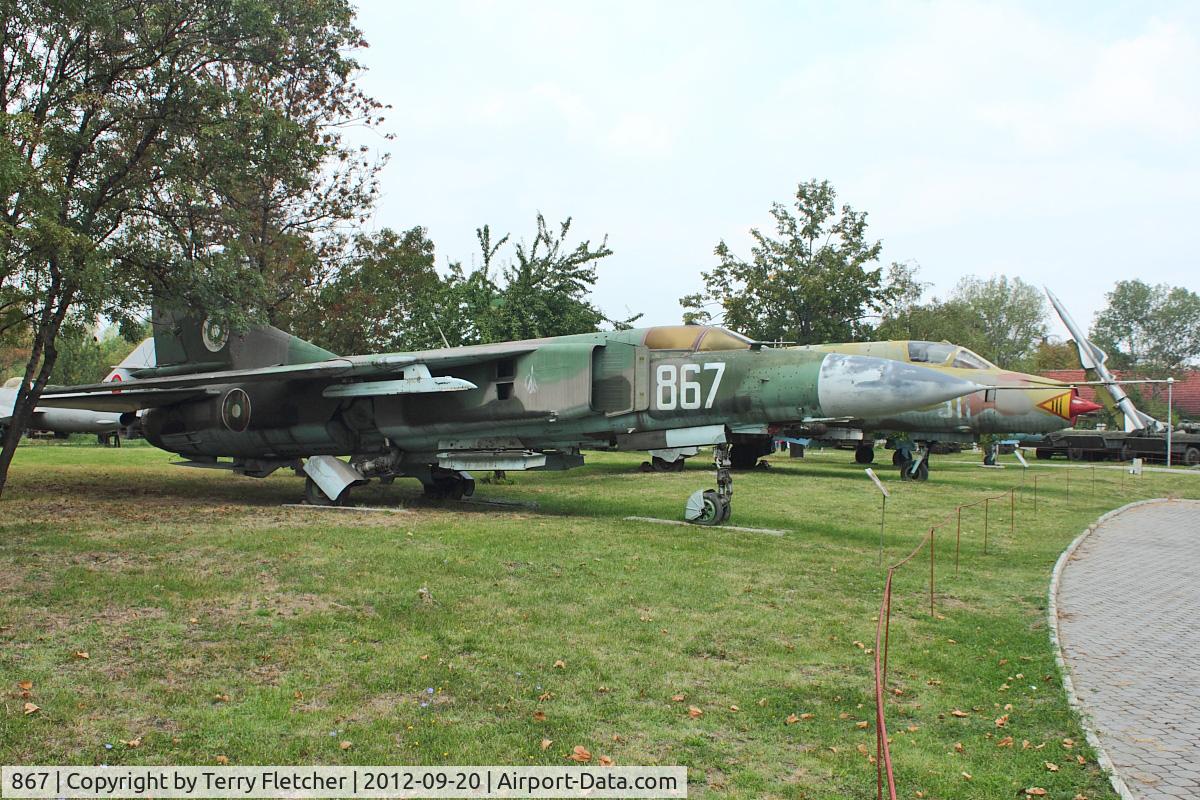 867, Mikoyan-Gurevich MiG-23ML C/N 2960324867, Exhibited at Military Museum in Sofia