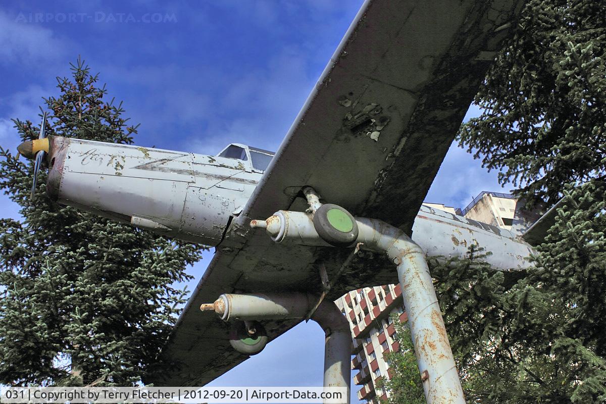 031, Lazarov LAZ-7 C/N 0000, Near Air Force HQ in Sofia